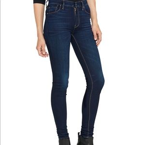 Hudson “Barbara” Super Skinny High Waist Jeans